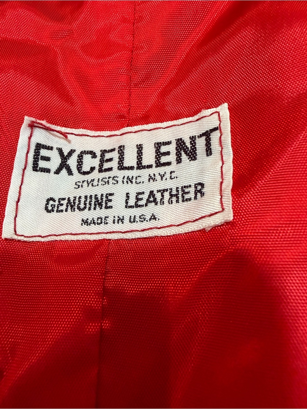 Rare Vintage Excellent Stylists NYC Fringe Red Suede Jacket Western  Boho-Size M - Picture 14 of 14